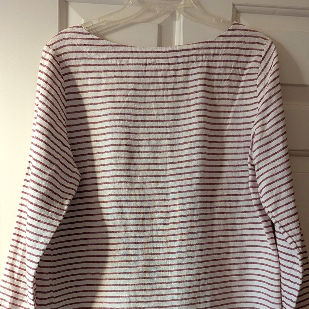 Sigrid Olsen Linen Blouse size Small